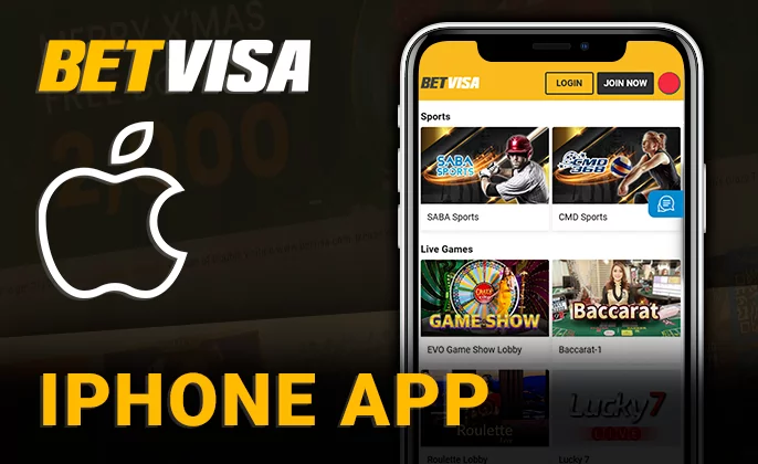 আইফোন ডিভাইস সাইট BetVisa - ios অ্যাপ্লিকেশনের জন্য অ্যাপ্লিকেশন